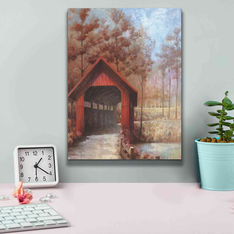 Gracie Oaks Epic Graffiti'Covered Bridge' By White Ladder, Gic